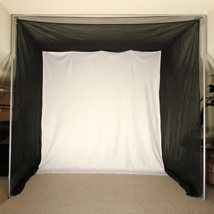 5'x10'x10' Tour Simulator Archery Golf Net with Complete Frame
