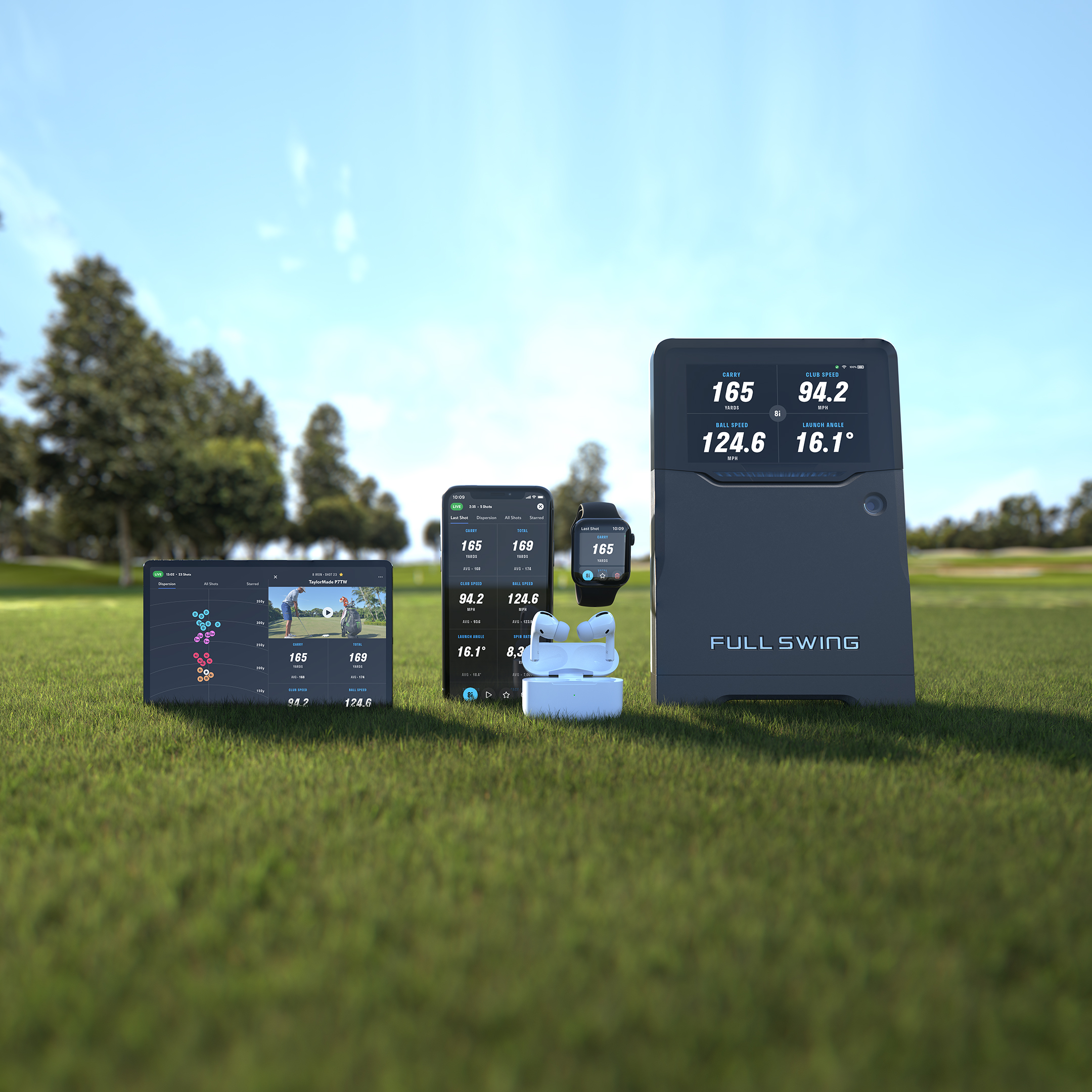 Full Swing KIT Launch Monitor and Golf Simulator