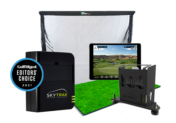 SkyTrak Home Golf Simulator Package