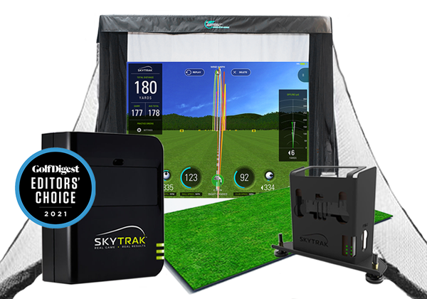 SkyTrak Simulator Series Premium Golf Simulator Package