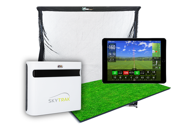 SkyTrak+ Home Golf Simulator Package