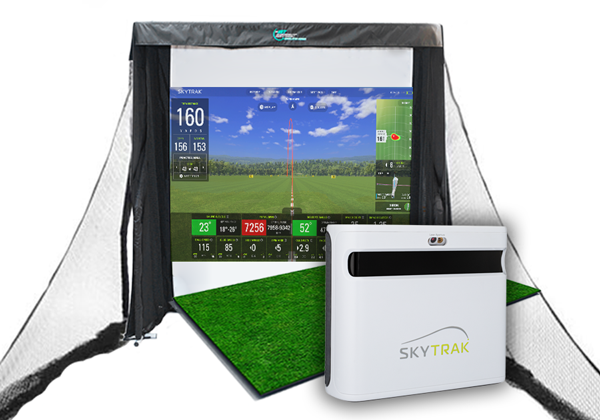 SkyTrak+ Simulator Series Premium Golf Simulator Package